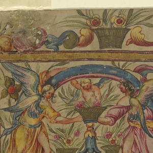 Illuminated Page Fragment (Italy), 1650–75