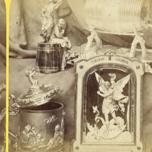 Stereograph Slides, Views of the London Exhibition of 1862