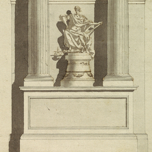 Drawing, Design for the Elevation of a Triumphal Arch, 1750–75