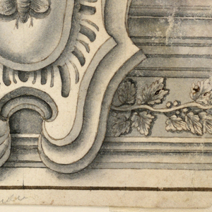 Drawing, Arms of Pope Urbanus VIII, ca. 1630