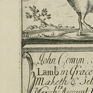 Trade Card, Trade Card: Advertisement, ca. 1750