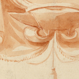 Drawing, Design for a Holy Water Stoup, late 18th century