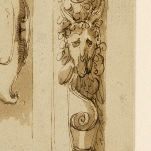 Drawing, Frame for an Escutcheon, 1750–1800