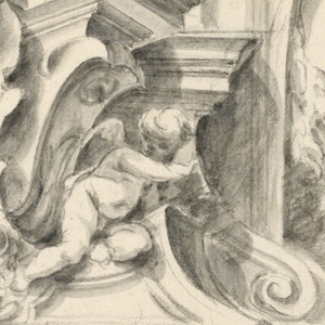 Drawing, Overdoor, 1730–60