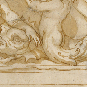 Drawing, Fountain Basin, 1650–75