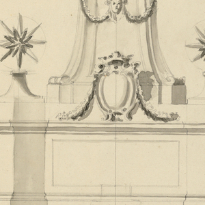 Drawing, Ornament for the Intersec, 1775