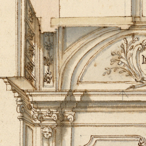 Drawing, Project for the decoration of a chapel, 1700–1730