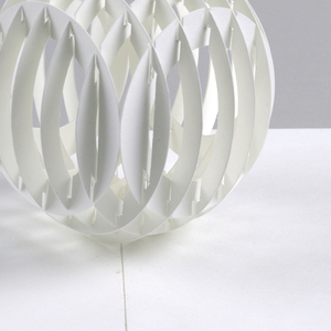 Cut And Fold Paper, Sphere-2, 1980