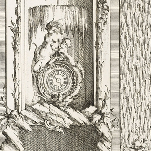 Print, Design for a Grotto Room, 1753