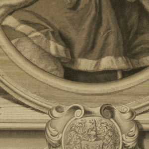 Print, Sir Laurance Carter, 1733