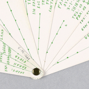 Invitation, Announcement for Fashion, 1989–90