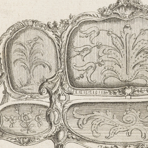Print, Sofa à Trois Places (Sofa with Three Seats), 1736–82
