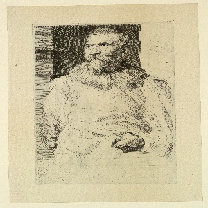Print, Portrait of Adam van Noort