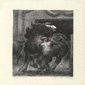 Print, Prize Stallions, 1938