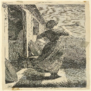 Print, The Dinner Horn, June 11, 1870