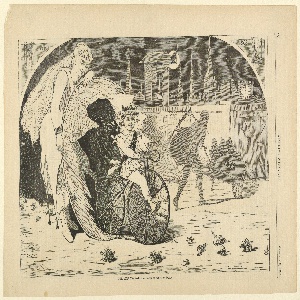 Print, The New Year 1869, Harper