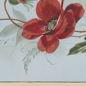 Drawing, Design for lampshade, 19th–20th century