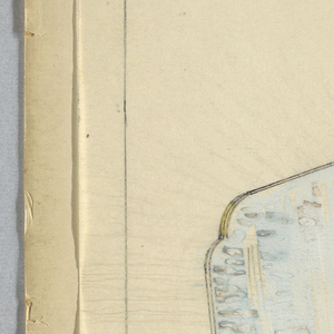 Drawing, Wood Holder, 20th century