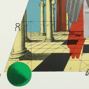 Poster, Architecture, Symbol and Interpretation, Museum of Finnish Architecture, 1980
