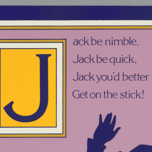 Poster, Jack be nimble, Jack be quick, Jack you