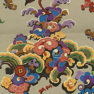 Drawing, Cartoon for textile, 1925–35