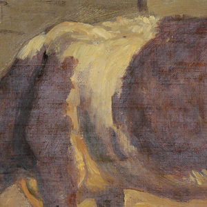 Painting, Studies. Cows, August 1876