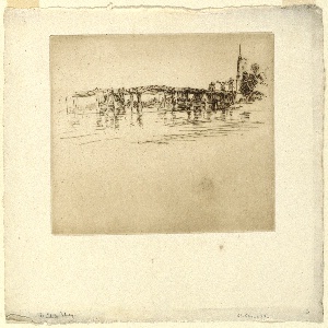Print, The Little Putney, 1879