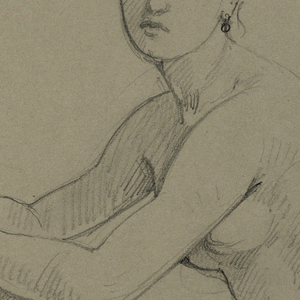 Drawing, Mrs. Cortland DePeyster F, 1881