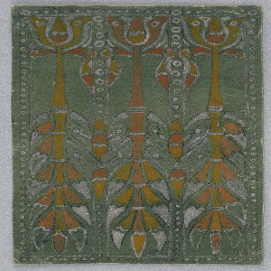 Drawing, Design for a Book Cover, ca. 1887–1903