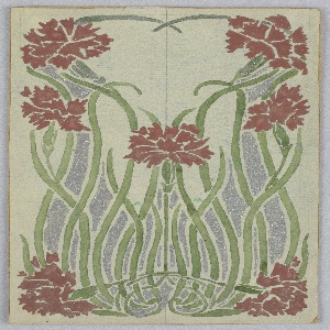 Drawing, Design for a Book Cover, ca. 1887–1903