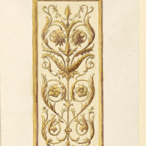 Drawing, Design for an Ornamental Colonette, ca. 1896