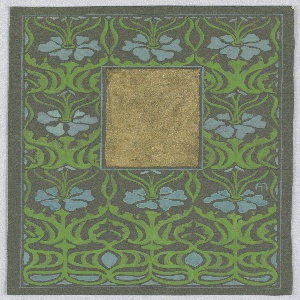 Drawing, Design for a Book Cover, ca. 1896–1903