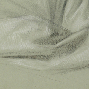 Drawing, Study for "A Magdalen", D, November 19, 1852
