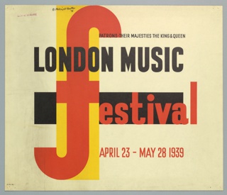 Poster, London Music Festival