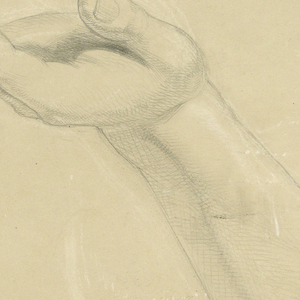 Drawing, Study for Duplicate of "C, 1850