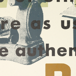 Poster, "Four New Lines of Utilit, 1994