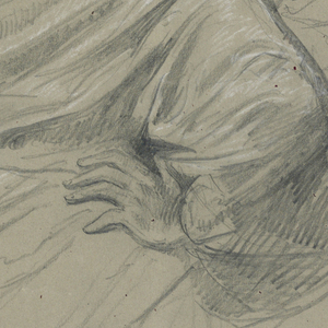 Drawing, Study for "Titian Showing, 1871–72