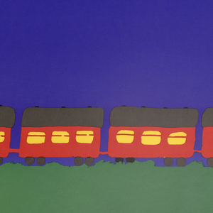 Poster, Danish State Railroad