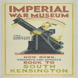 Poster, Imperial War Museum, for London Underground, 1924