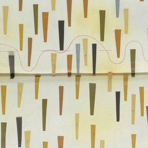 Collage, Textile Design: Shower, nos. 500-509, 1958