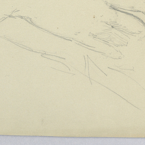 Drawing, Study for "Martha Washing, December 20, 1878