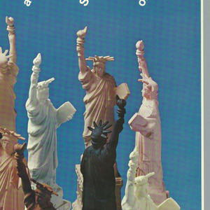 Poster, Visit the American Museum of Immigration at the Statue of Liberty. Statue of Liberty National Monument, NY, 1974