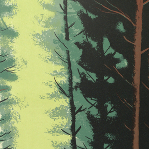 Poster, "Now the pine-tree