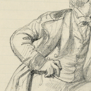 Drawing, Study for "Scientific Group", 1858
