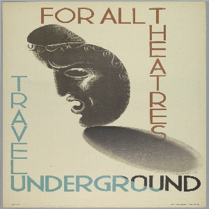 Poster, For All Theaters, Travel Underground