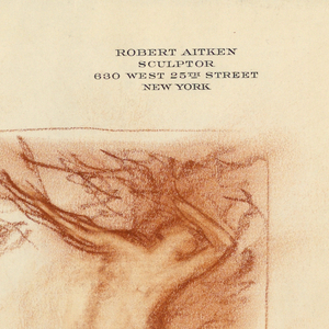 Drawing, Apollo and Daphne, ca. 1921
