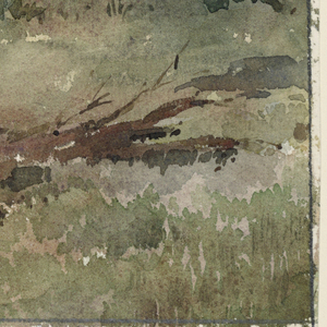Drawing, Lakeside Landscape, ca. 1890
