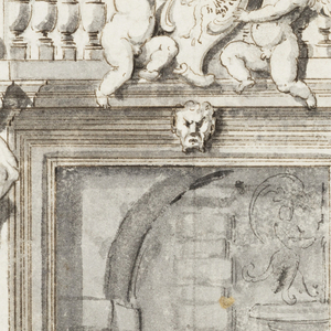 Album Page, Design for a Garden, 1692–99
