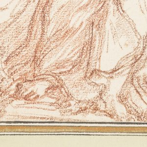 Drawing, Hope from the loggia at St. Peter