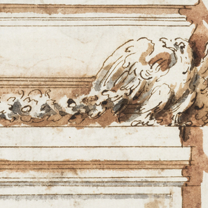 Album Page, A Tomb Monument, 1692–99